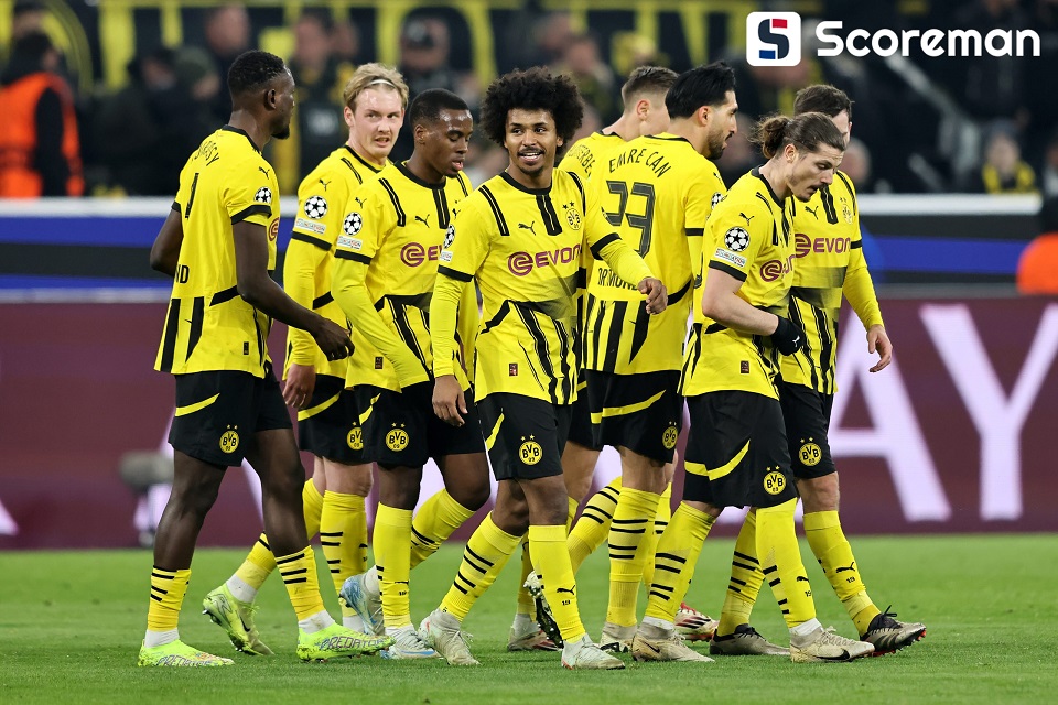 도르트문트, 릴과 1-1 무승부